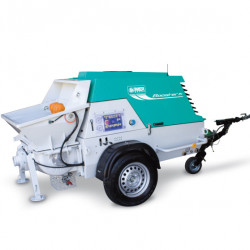 Booster 15, capacitate de pompare 2-15 m³/h, granulometrie maxima 25 mm, motor diesel, 28.4 cp