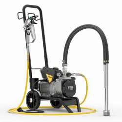 Pompa airless SuperFinish 23 PRO Cart HEA, debit material 2.6 l/min, duza max. 0,023”, motor electric 1,30 kW