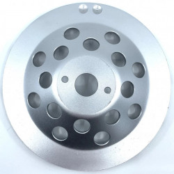 upa diamantata, rand dublu diamant - Beton/Abrazive 180mm Profesional Standard - DXDY.SDCC.180