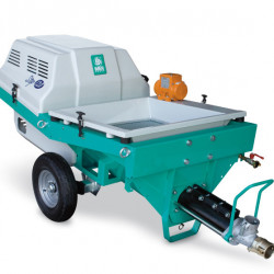 Step 120, motor 400V, debit maxim material 35 l/min., dist. de pompare orizontal/vertical 60/30