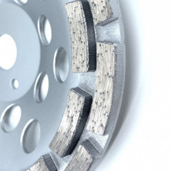 upa diamantata, rand dublu diamant - Beton/Abrazive 180mm Profesional Standard - DXDY.SDCC.180