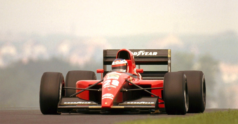 Video 1991 Spanish Gp Jean Alesi Ferrari 643 Splendid Double Overtake