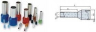 PINI TERMINALI IZOLATI SIMPLI ROSU 1/8 mmp - pac 100 buc