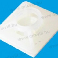 Baza autoadeziva 28x28mm alba