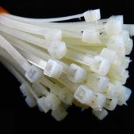 Colier nylon alb 203 x 2,5/pac. 100 buc.