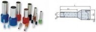 PINI TERMINALI IZOLATI SIMPLI ROSU 1/8 mmp - pac 500 buc