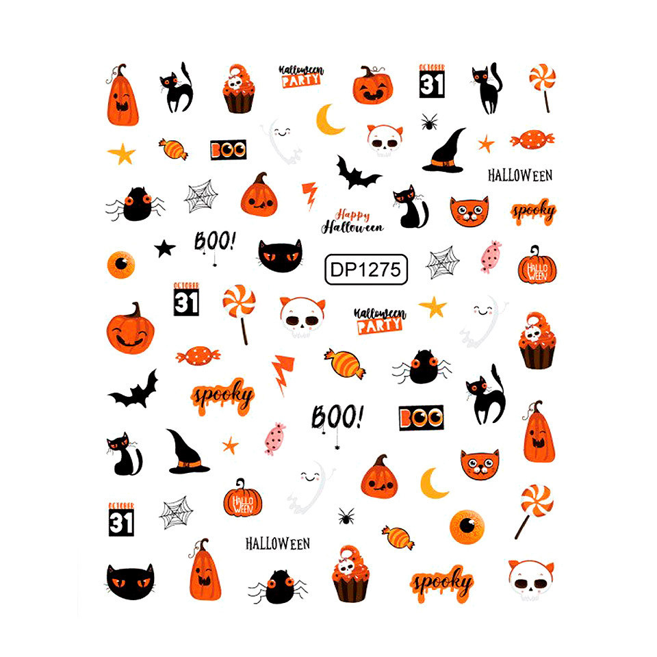 Abtibild Unghii SensoPRO Milano, Halloween Boo DP1275