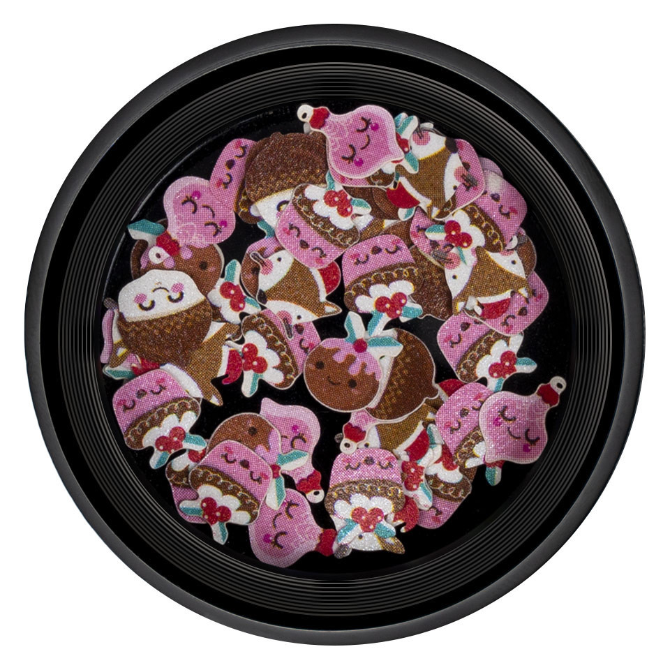 Decoratiuni unghii nail art luxorise, christmas sweets