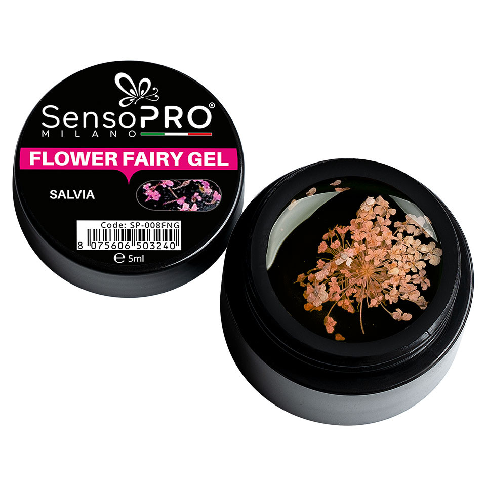 Flower Fairy Gel UV SensoPRO Italia - Salvia, 5ml