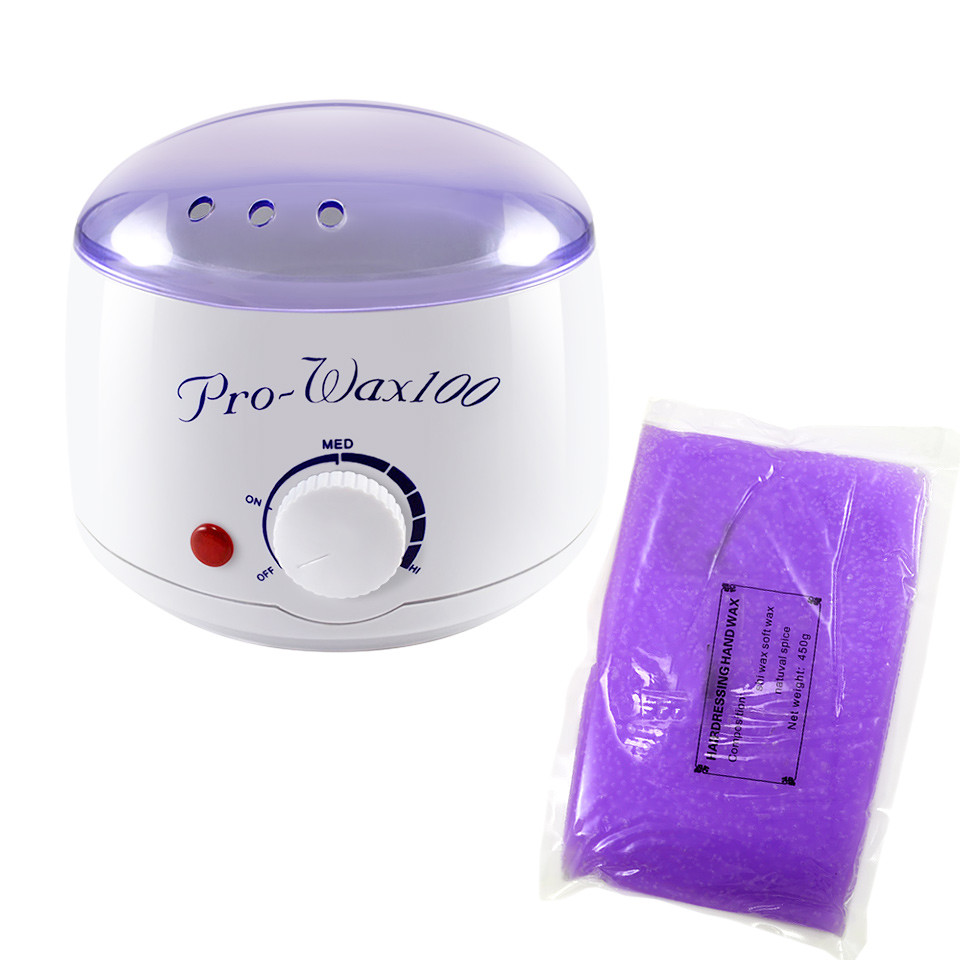 Kit Decantor ceara Pro Wax 100 cu Parafina Silky Skin