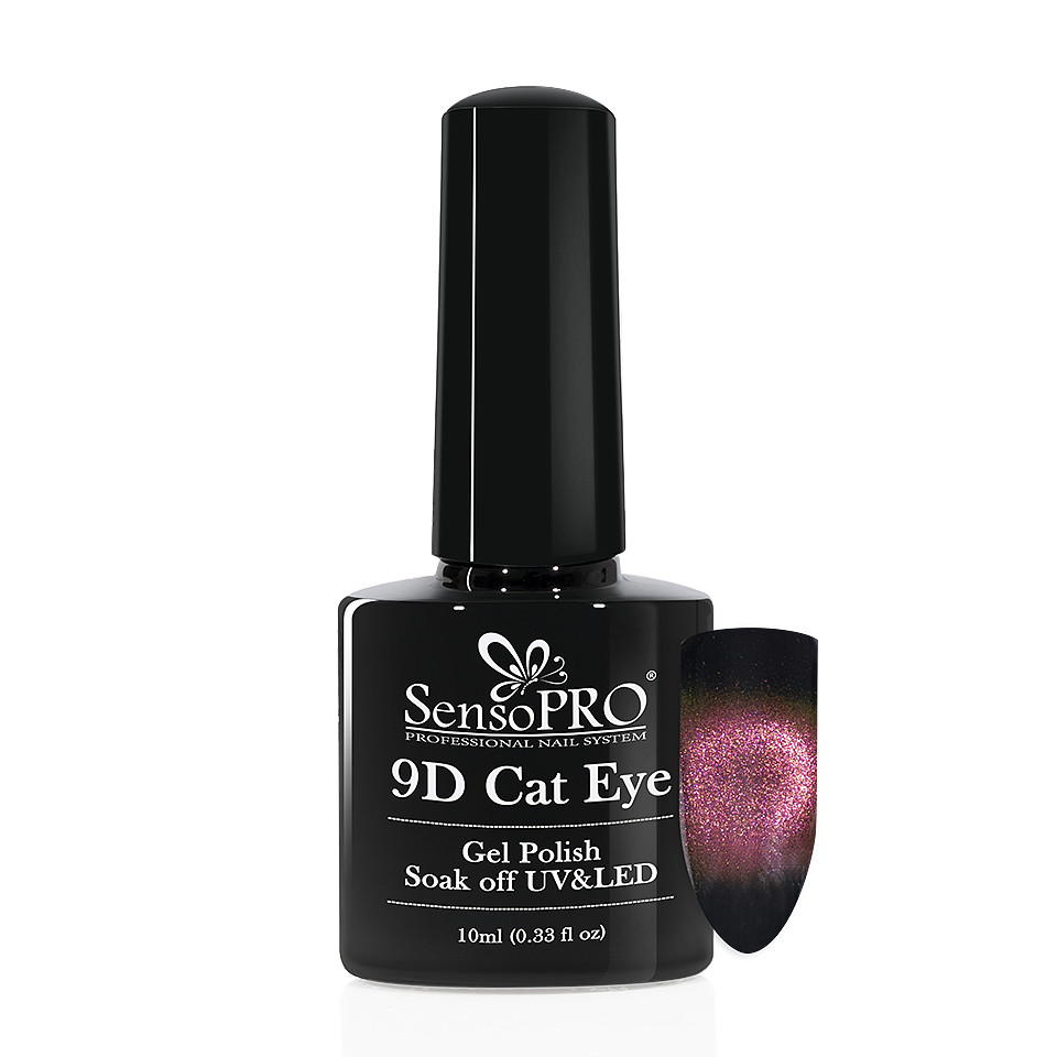 Oja Semipermanenta 9D Cat Eye #02 Sirius - SensoPRO 10 ml