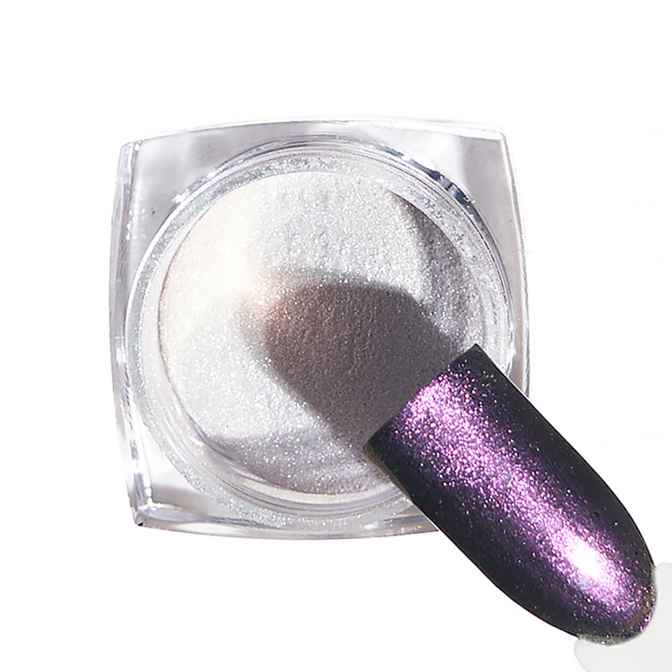 Pigment unghii Chrome #44 cu aplicator - LUXORISE