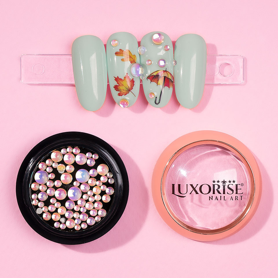Strasuri unghii luxorise crystal, mermaid touch