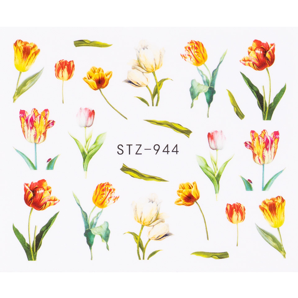 Tatuaj unghii luxorise flower style, stz-944