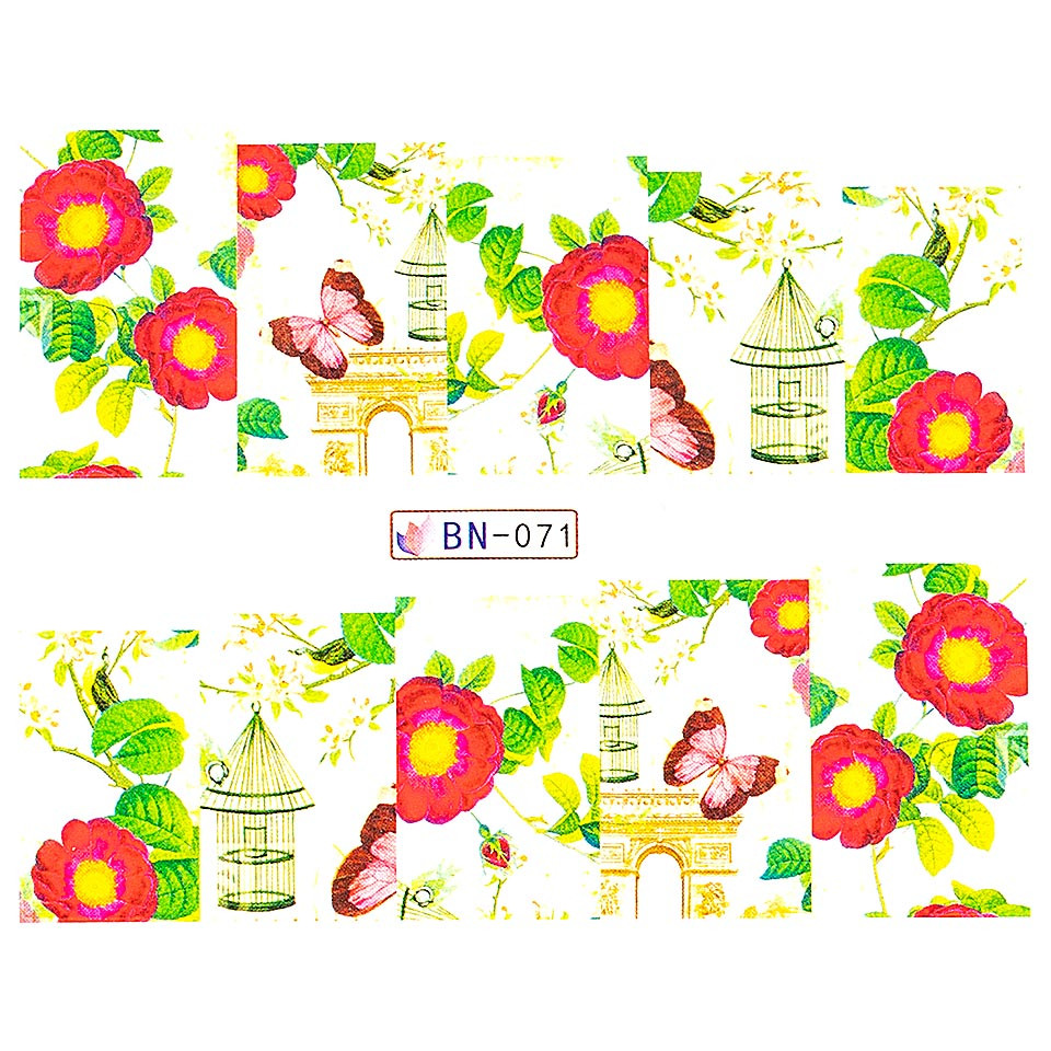 Tatuaj unghii luxorise, nature bn-071
