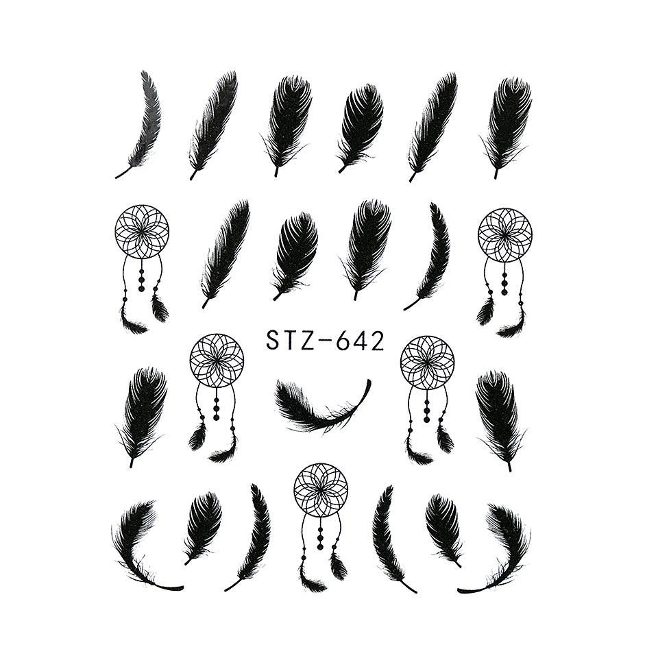 Tatuaj unghii luxorise simple dreamcatcher, stz-642