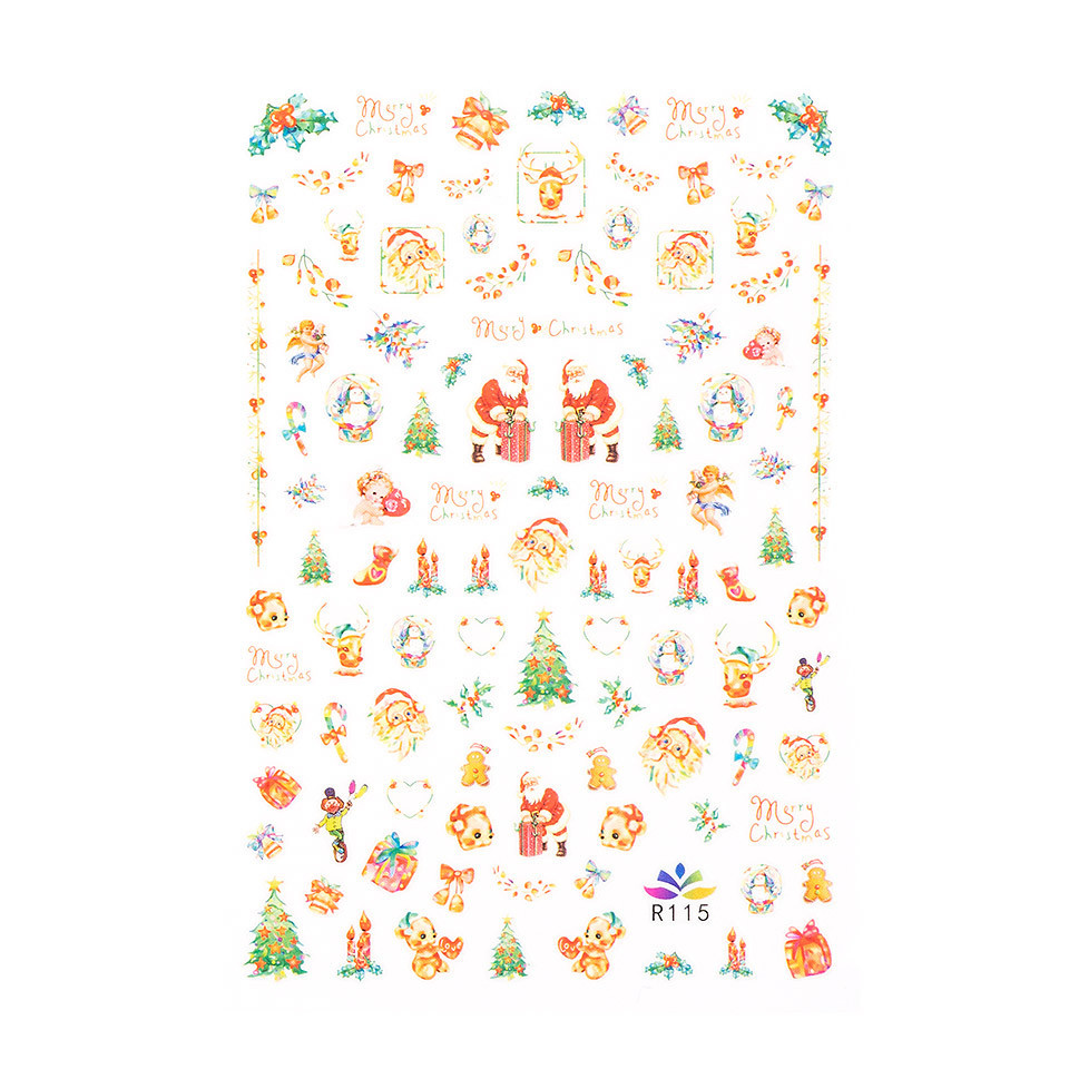 Abtibild unghii sensopro milano, christmas bliss r115