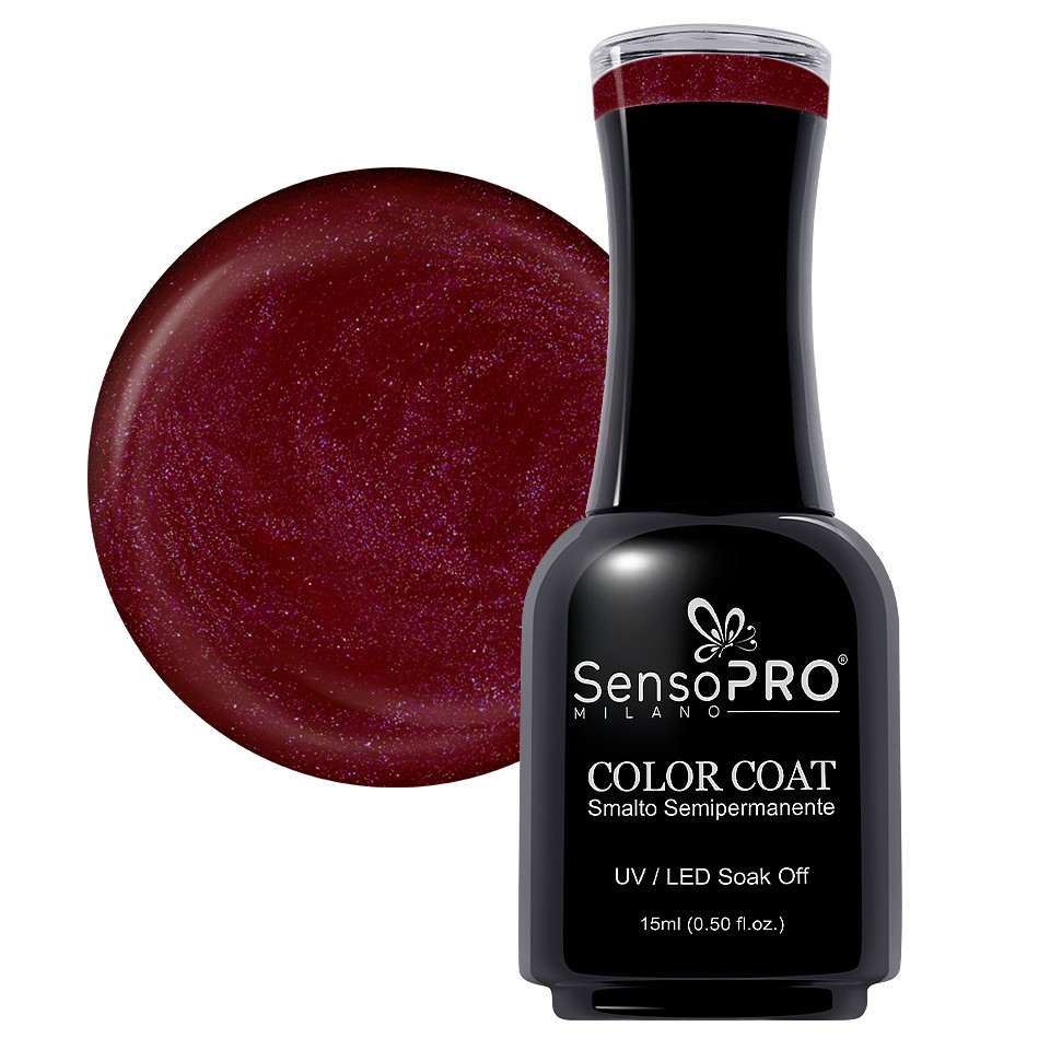 Oja semipermanenta sensopro milano 15ml, fashion red #123