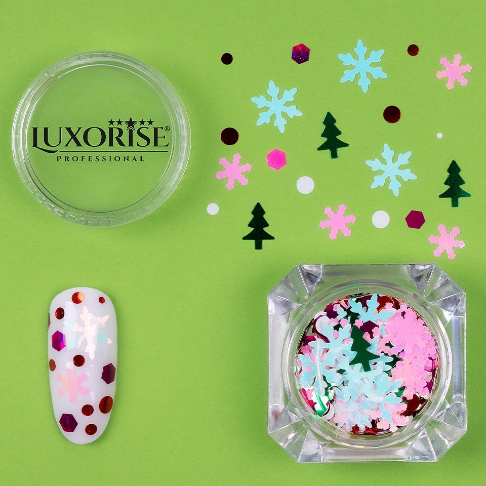 Paiete Unghii LUXORISE Winter Joy #04 kitunghii.ro imagine noua inspiredbeauty