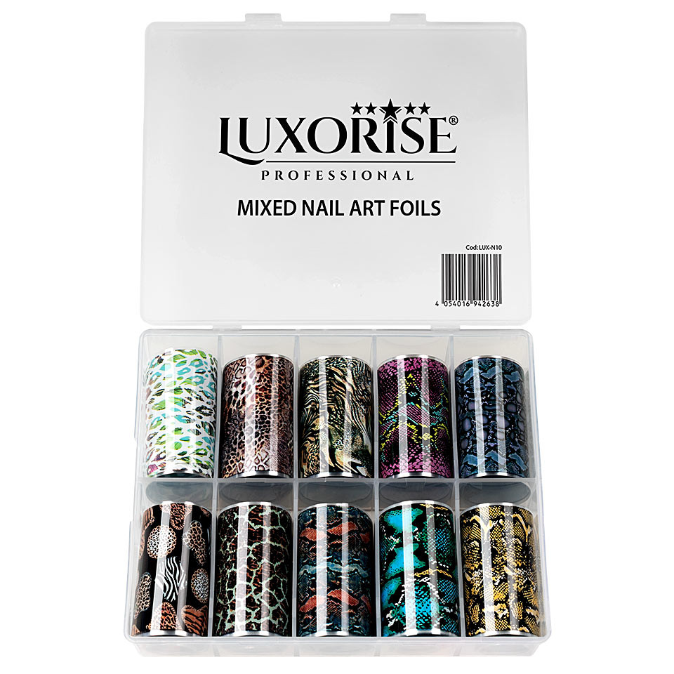 Set folii transfer luxorise #57 snake tale, 10 buc
