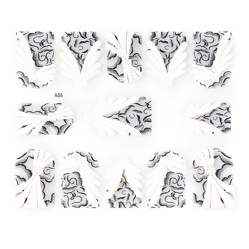 Tatuaj 3d unghii luxorise artistry a06