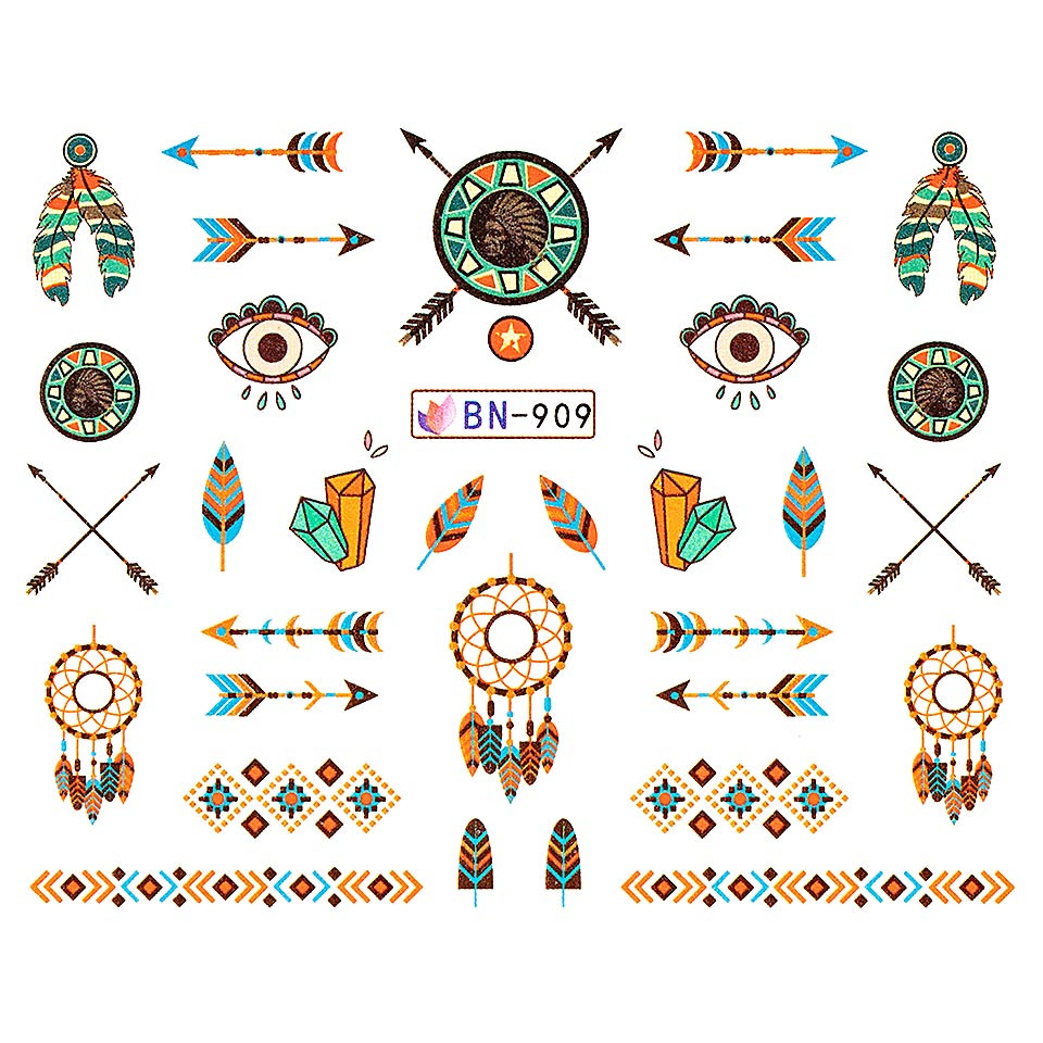 Tatuaj unghii luxorise, dream catcher bn-909