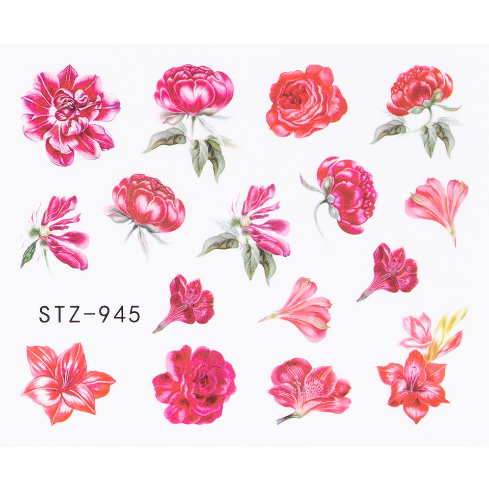 Tatuaj unghii luxorise flower like, stz-945