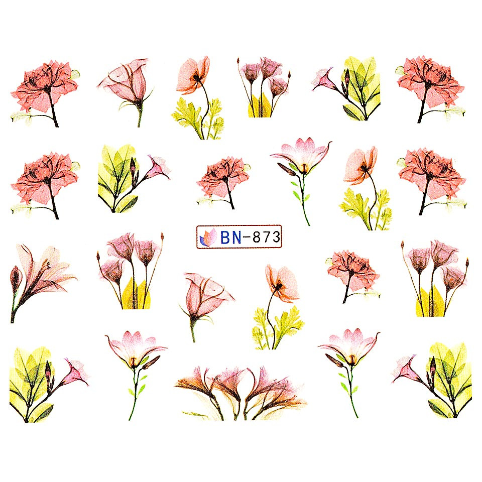 Tatuaj unghii luxorise, nature bn-873