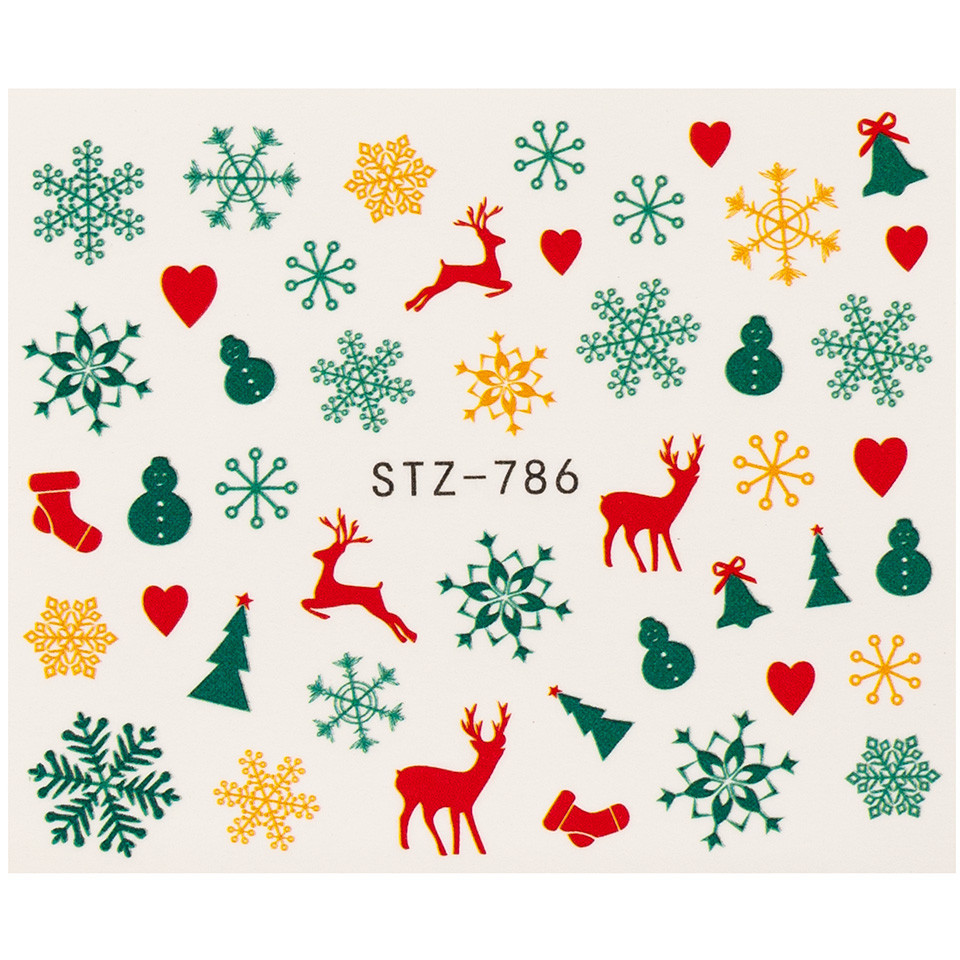 Tatuaj unghii luxorise winter story, stz-786