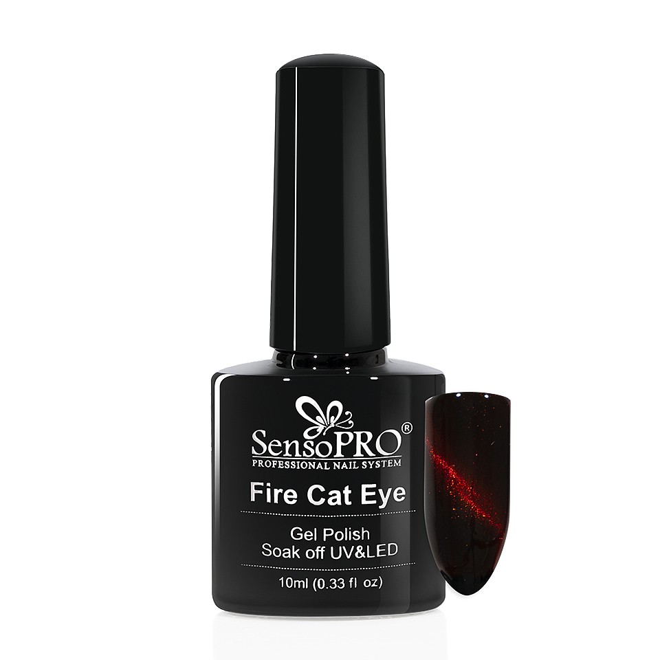 Oja Semipermanenta Fire Cat Eye SensoPRO 10 ml #09 kitunghii.ro imagine 2022