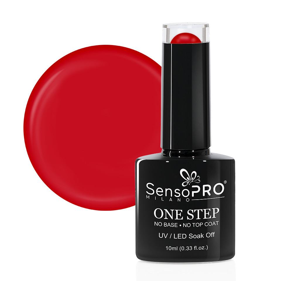 Oja Semipermanenta SensoPRO Milano One Step 10ml culoare Rosu - 001 Russian Red