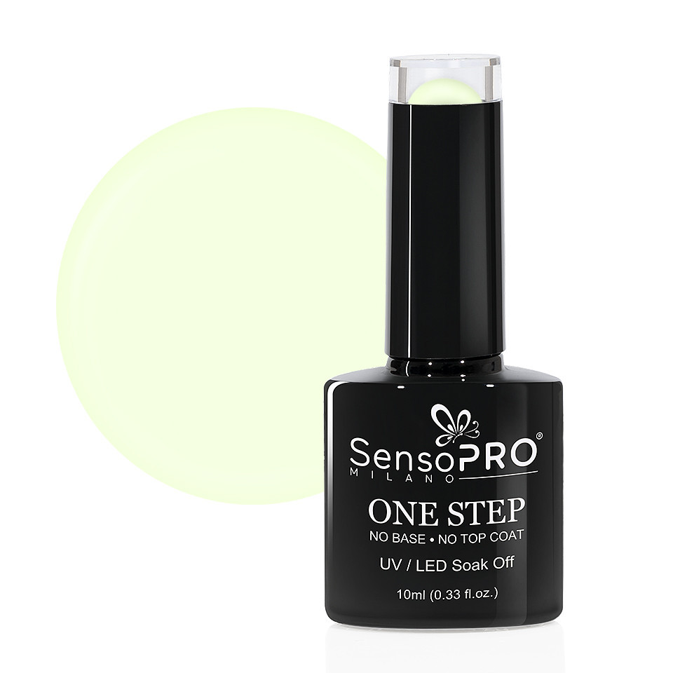 Oja Semipermanenta SensoPRO Milano One Step 10ml, Lime Cream #065