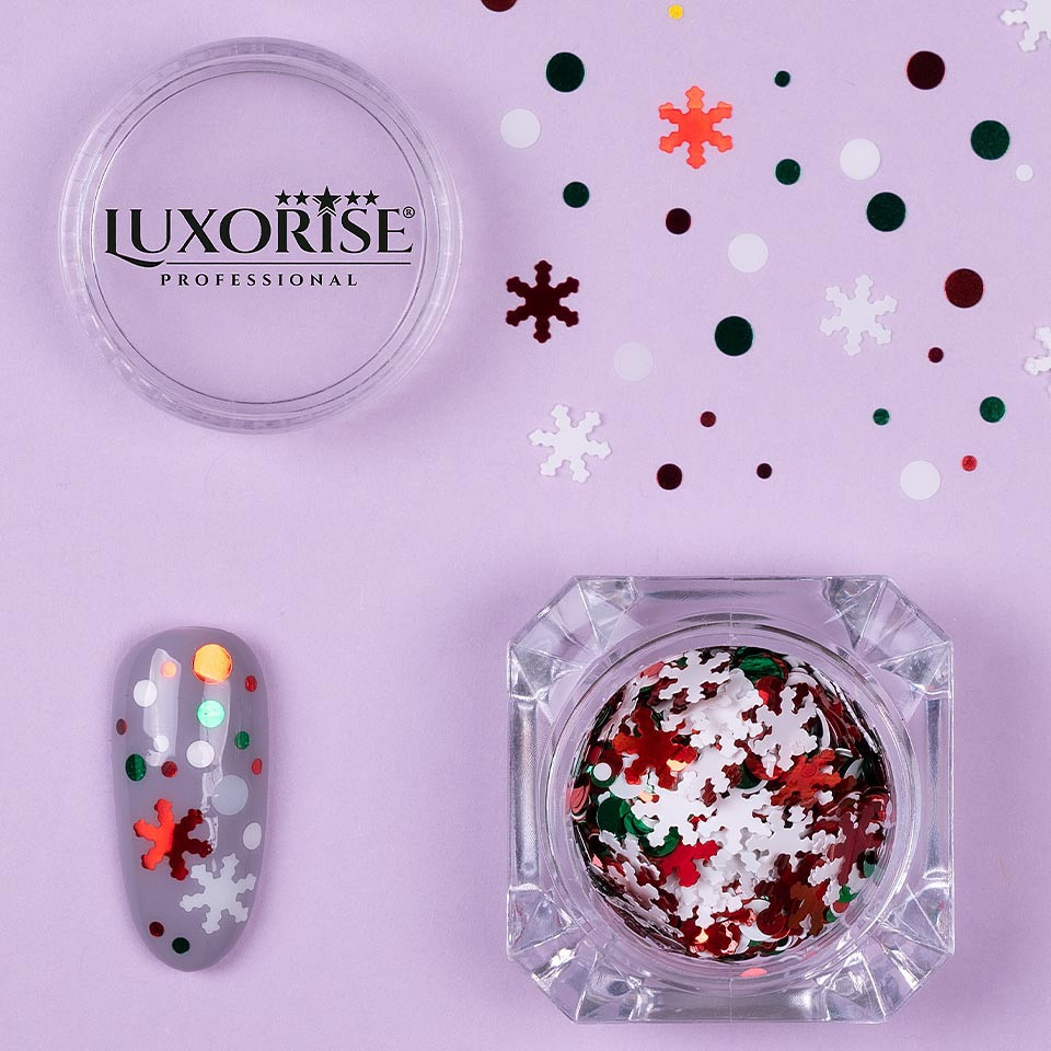 Paiete Unghii LUXORISE Winter Joy #05 kitunghii.ro imagine noua inspiredbeauty