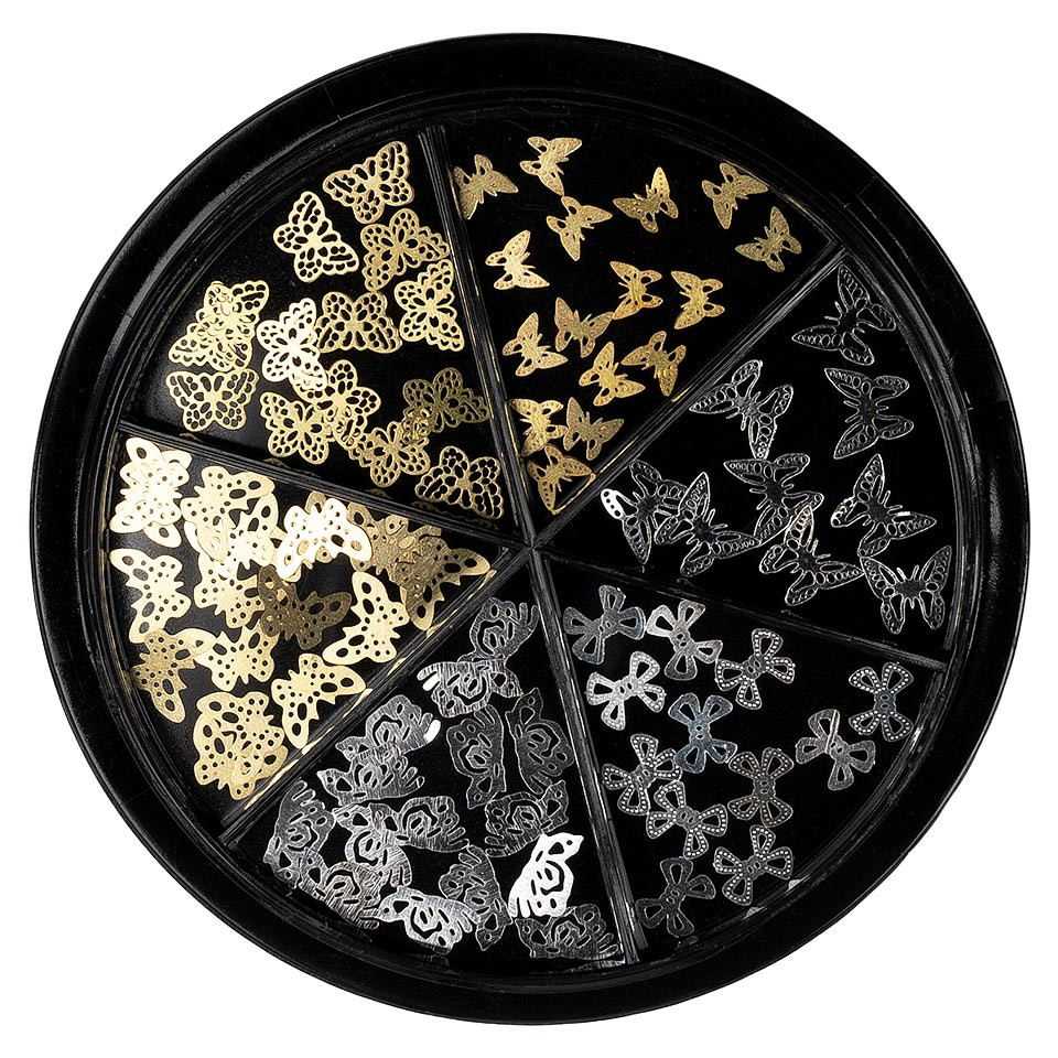 Strasuri Unghii LUXORISE, Butterfly Glow – 6 modele kitunghii.ro imagine noua inspiredbeauty