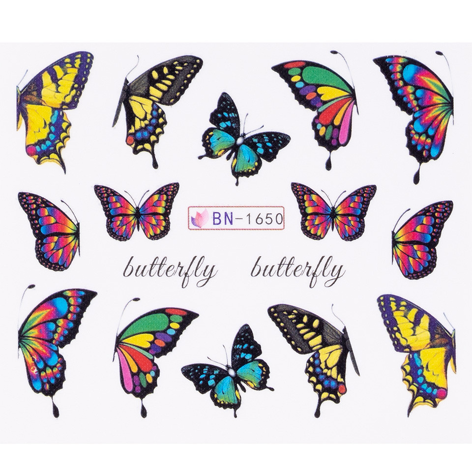 Tatuaj unghii luxorise butterfly emotion, bn-1650
