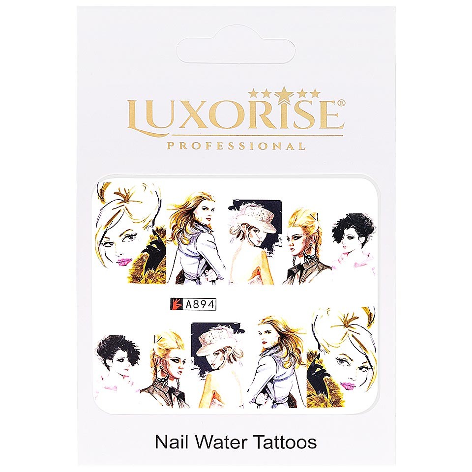 Tatuaj unghii LUXORISE, Fashion A894