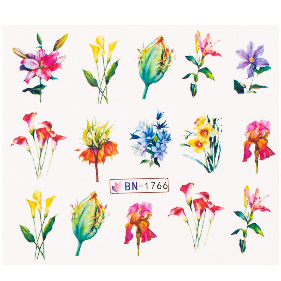 Tatuaj unghii luxorise flower crush, bn-1766