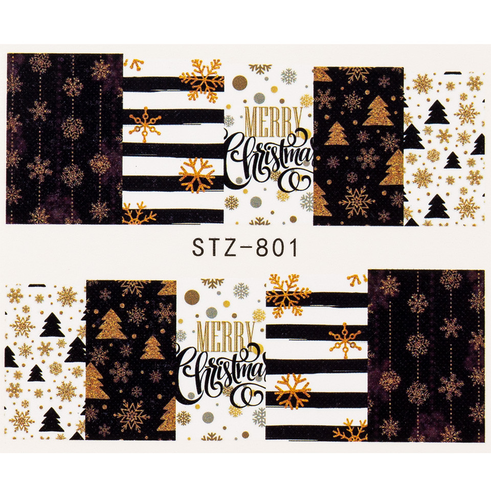 Tatuaj unghii luxorise royal winter, stz-801