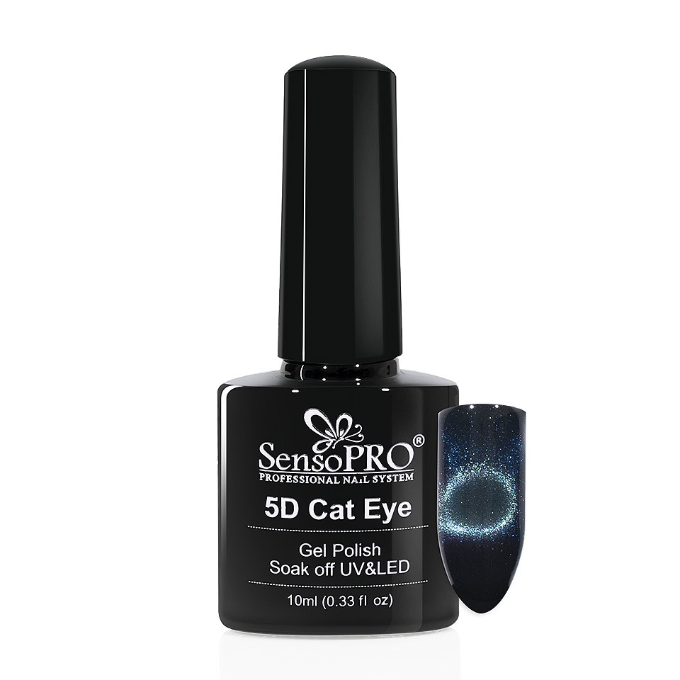 Oja Semipermanenta Cat Eye Gel 5D SensoPRO 10ml, #19 Venus