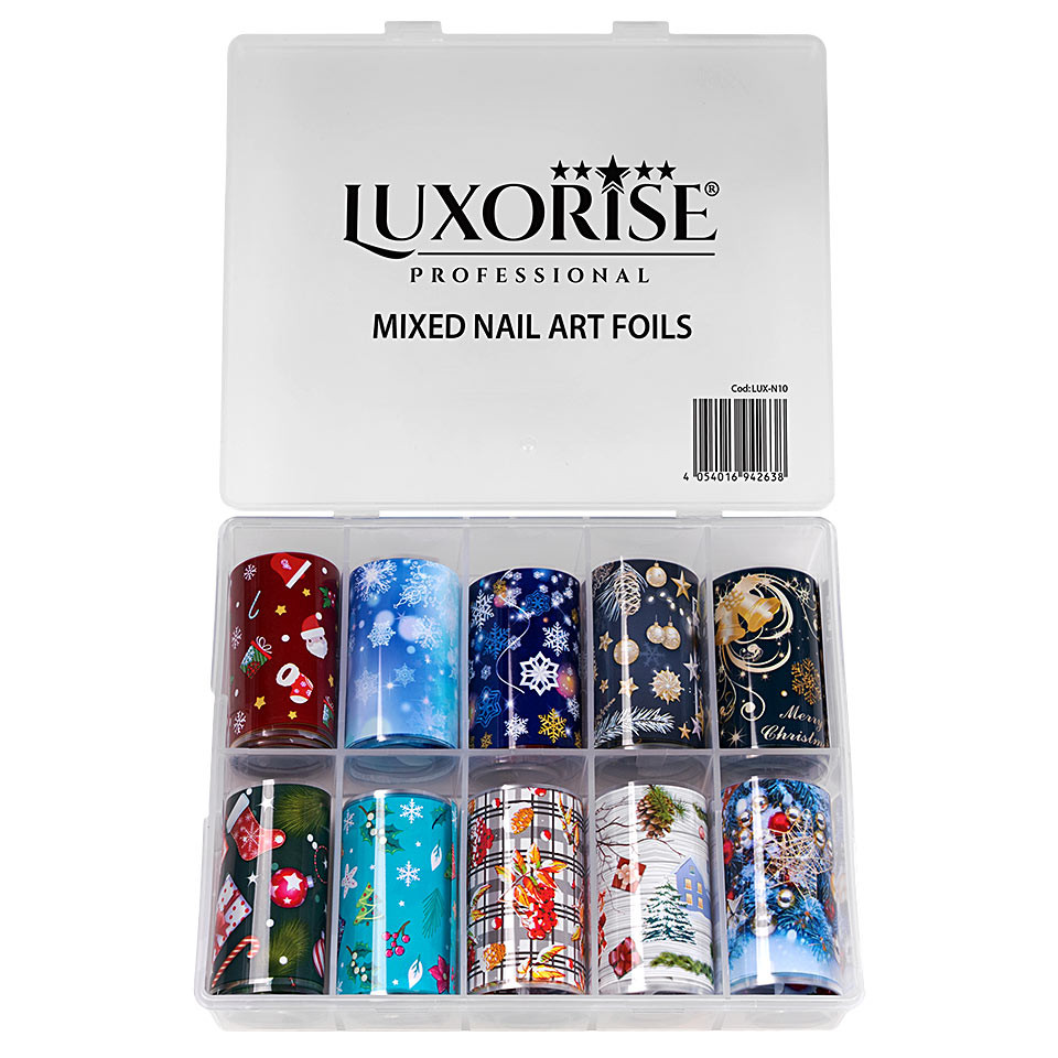 Set Folii Transfer LUXORISE #29 Starry Night, 10 buc