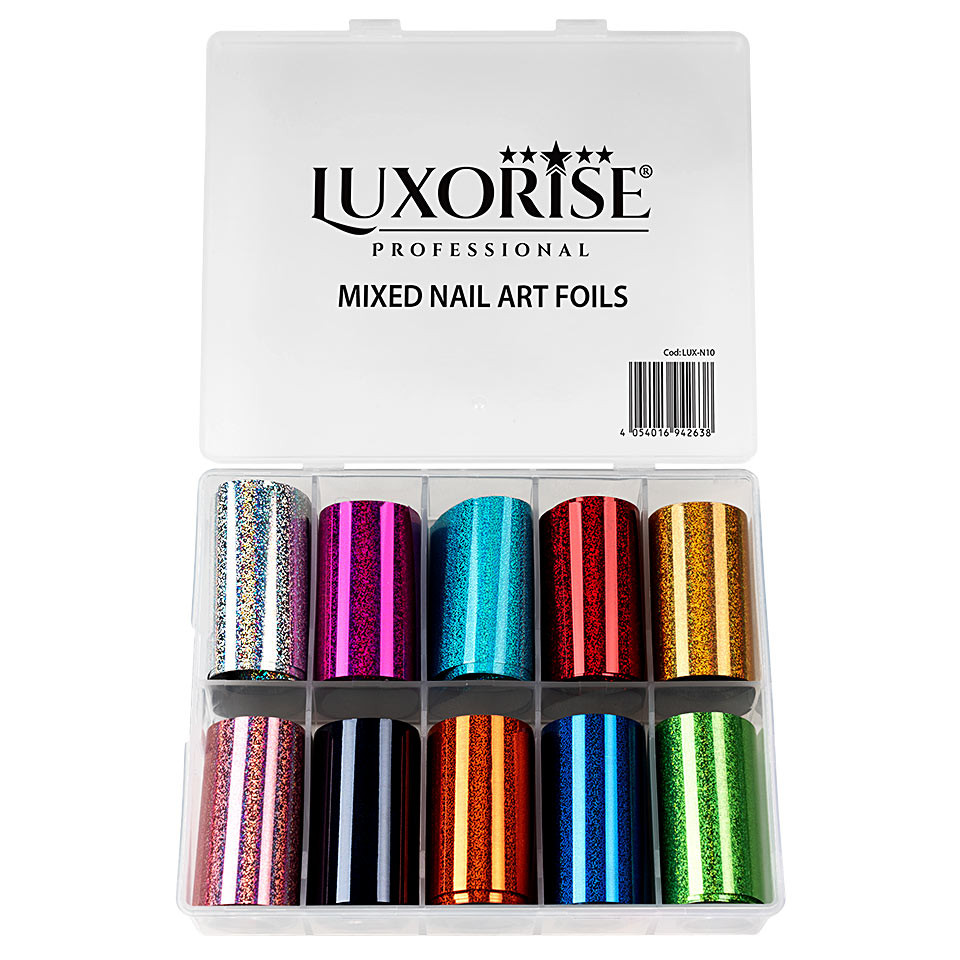 Set folii transfer luxorise #58 holo obsession, 10 buc