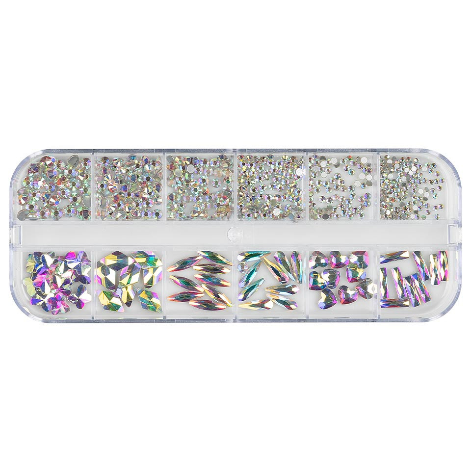 Strasuri unghii luxorise, holo crystals