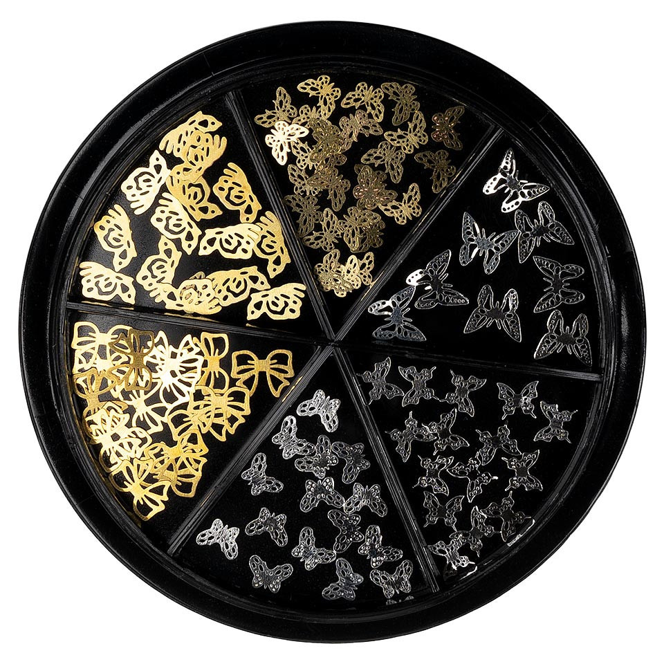 Strasuri unghii luxorise, precious butterfly
