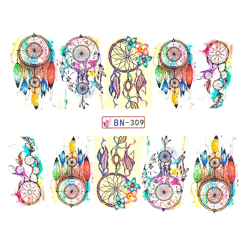 Tatuaj unghii luxorise, dream catcher bn-309