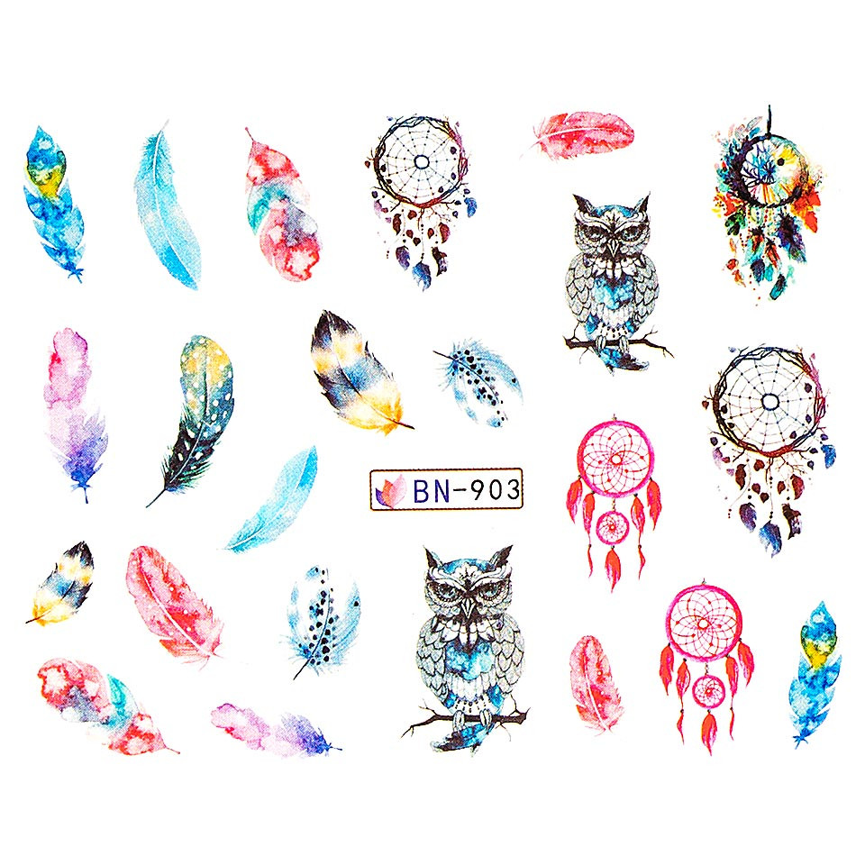 Tatuaj unghii LUXORISE, Dream Catcher BN-903