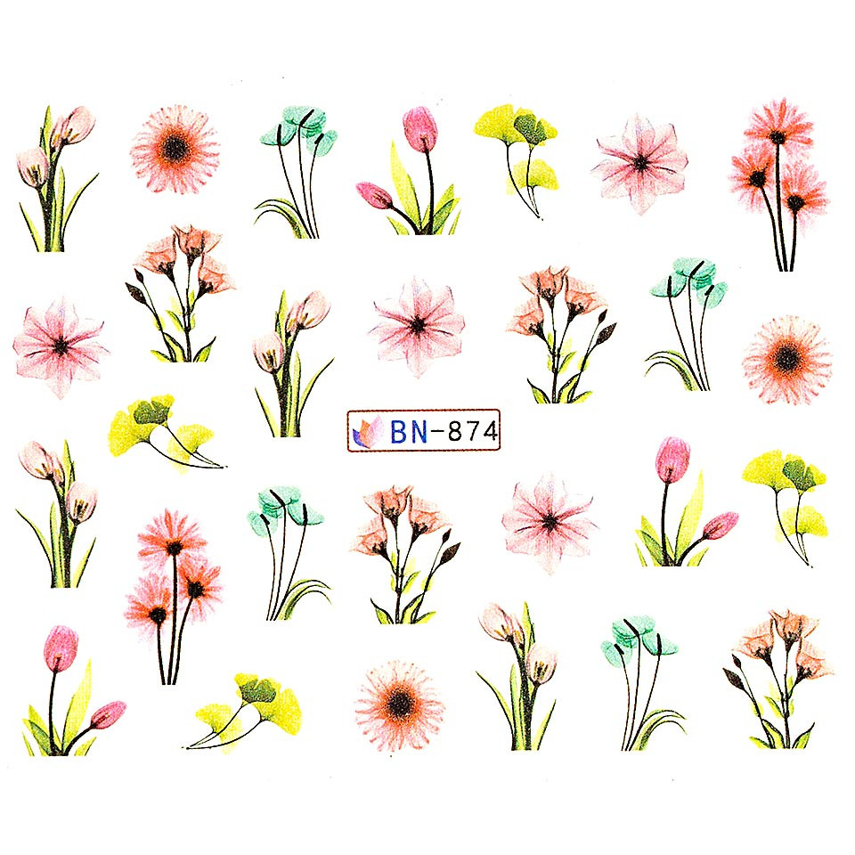 Tatuaj unghii luxorise, nature bn-874