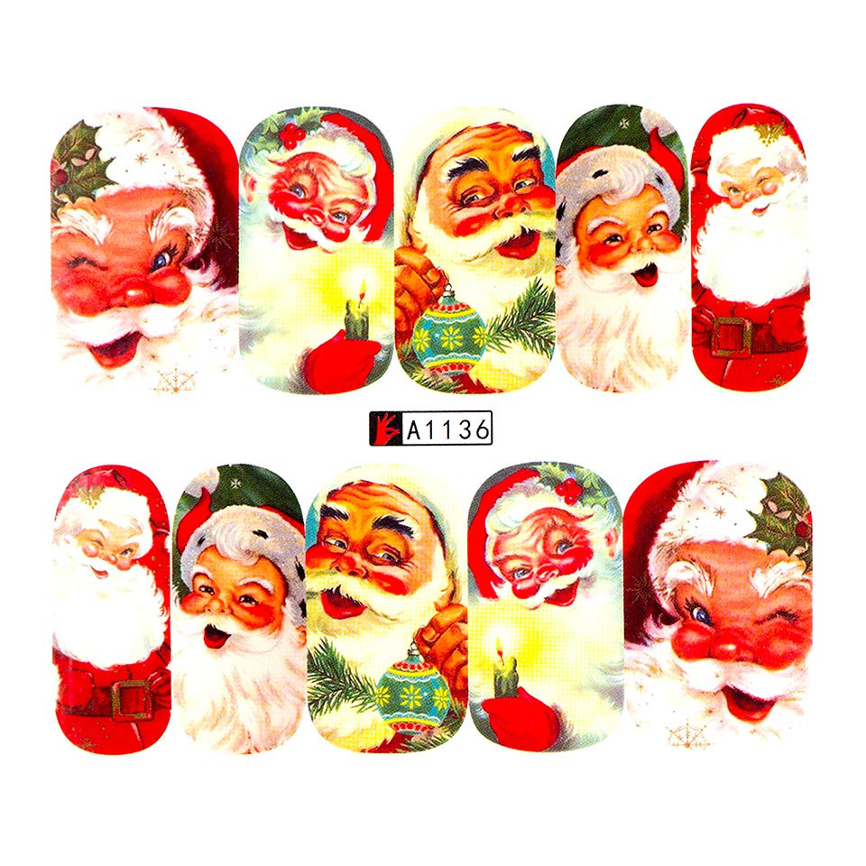 Tatuaj unghii luxorise santa's laugh, a1136