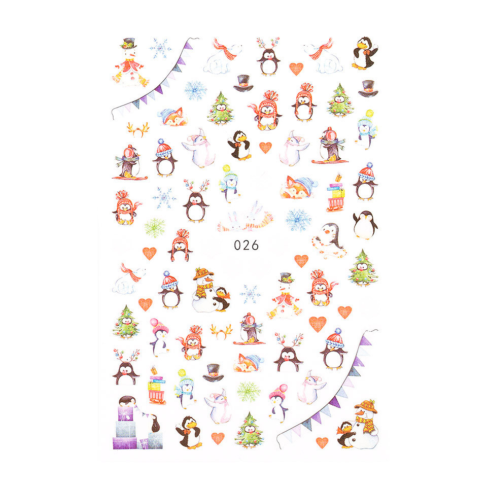 Abtibild unghii sensopro milano, christmas & play eb026
