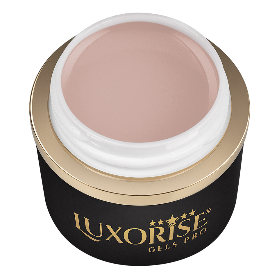 Gel UV Unghii Cover Builder RevoFlex LUXORISE 15ml, Nude Medium