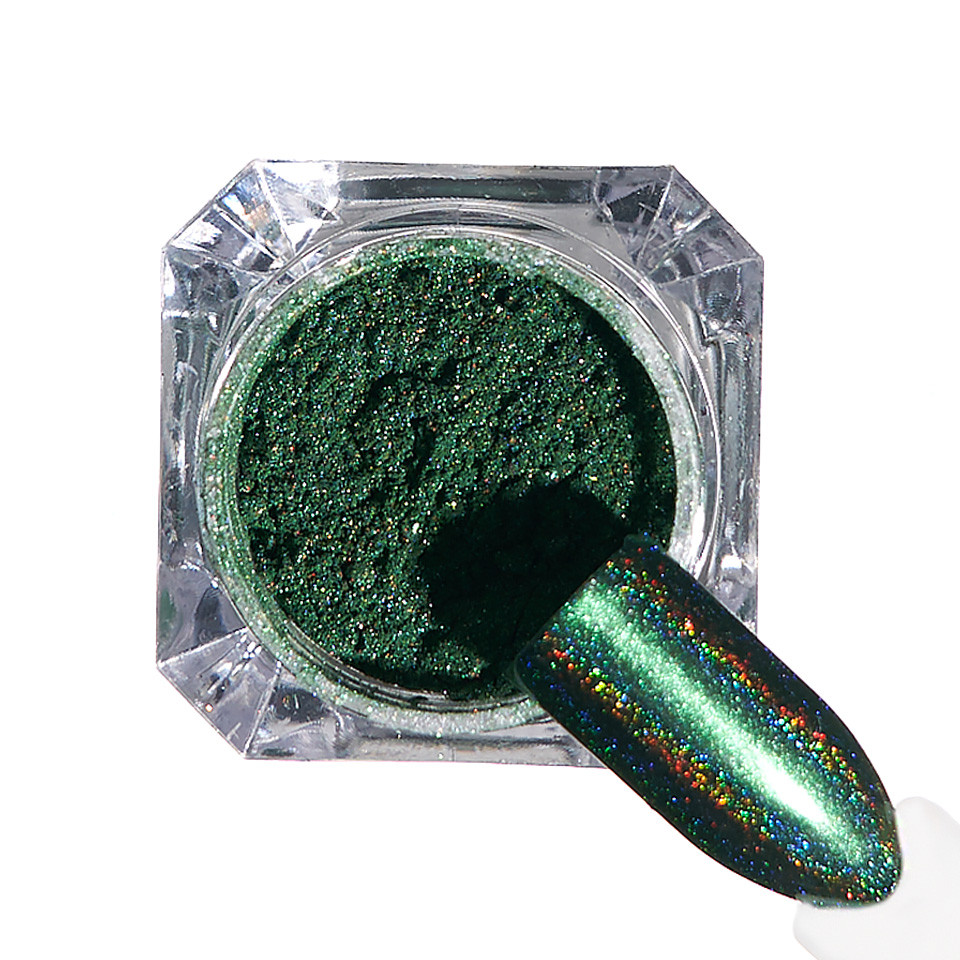 Pigment unghii Holografic #74 cu aplicator - LUXORISE